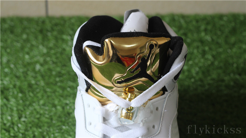 Authentic Air Jordan Retro 5 Olympic The \"GOLD TONGUE\"